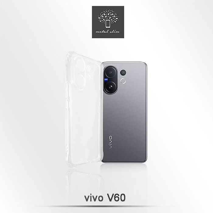 Metal-Slim Vivo V60 5G 精密挖孔 強化軍規防摔抗震手機殼