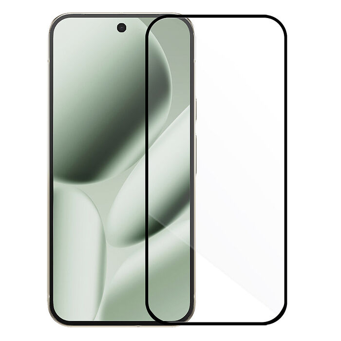 Metal-Slim Google Pixel 10/10 Pro/10 Pro XL 全膠滿版9H鋼化玻璃貼(支援指紋辨識解鎖)-晶鑽黑