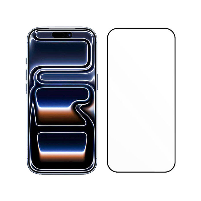 阿柴好物 Apple iPhone 17/17 Pro 3D全膠滿版玻璃貼-晶鑽黑