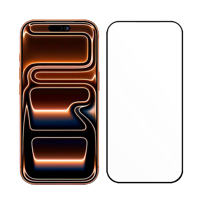 阿柴好物 Apple iPhone 17 Pro Max 3D全膠滿版玻璃貼-晶鑽黑