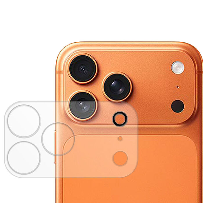 Metal-Slim Apple iPhone 17 Pro Max 3D全包覆鋼化玻璃鏡頭貼