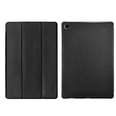 Metal-Slim Samsung Galaxy Tab A11+ SM-X230/SM-X235/SM-X236 高仿小牛皮三折站立磁吸皮套