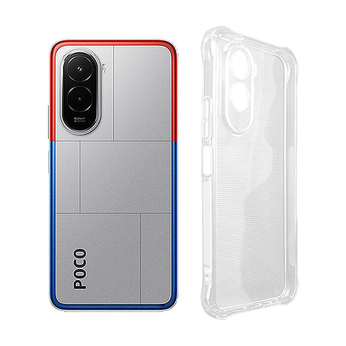 阿柴好物 POCO M7 4G 防摔氣墊保護殼(精密挖孔版)