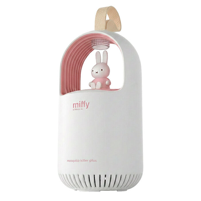 MiPOW Miffy MIF17P 吸入式UV紫光捕蟲滅蚊燈(捕蚊燈 防蚊燈 物理滅蚊)-桃氣粉