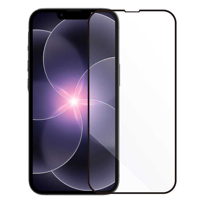 Metal-Slim Apple iPhone 17e 3D全膠滿版9H鋼化玻璃貼-星夜黑