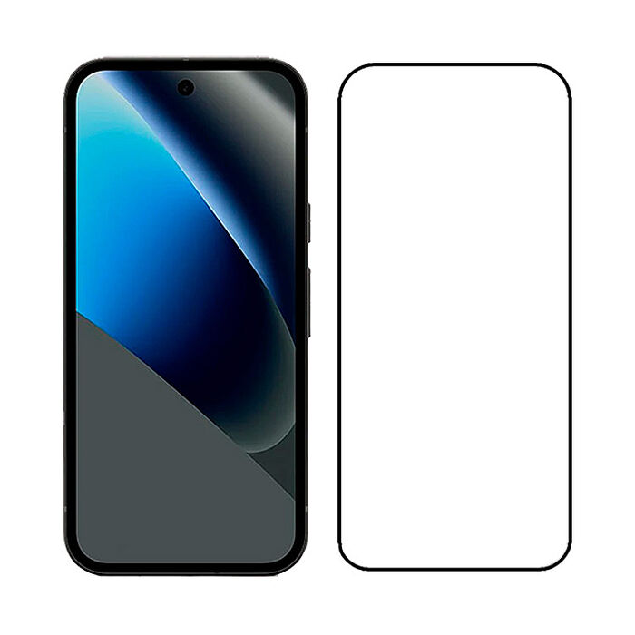 阿柴好物 Google Pixel 9a/10a 滿版全膠玻璃貼-紳士黑