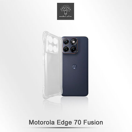 Metal-Slim Motorola Edge 70 Fusion 精密挖孔 強化軍規防摔抗震手機殼