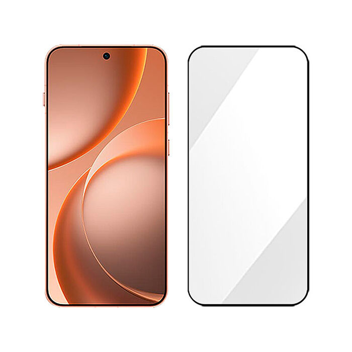 阿柴好物 OPPO Find X9s 滿版全膠玻璃貼(支援指紋辨識)-紳士黑
