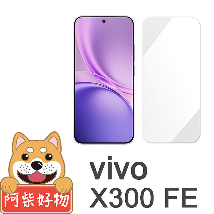 阿柴好物 Vivo X300 FE 5G 非滿版 9H鋼化玻璃貼(支援指紋辨識)