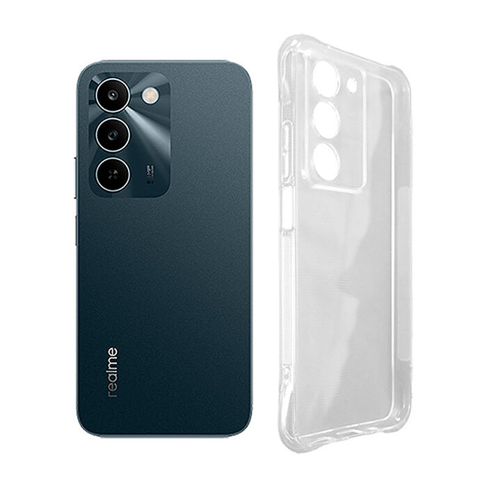 阿柴好物 Realme C100 5G 防摔氣墊保護殼(精密挖孔版)