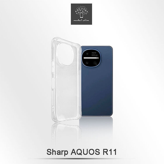 Metal-Slim SHARP AQUOS R11 強化軍規防摔抗震手機殼