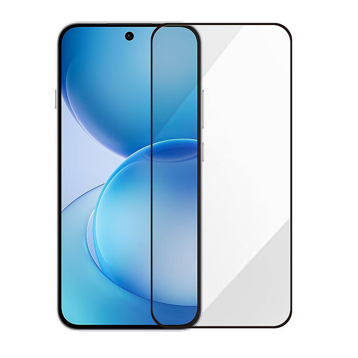 Metal-Slim OPPO Reno 16/16F 5G 全膠滿版9H鋼化玻璃貼-晶鑽黑