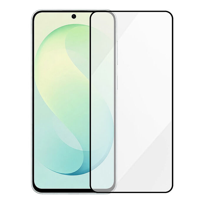 Metal-Slim Samsung Galaxy S26 FE 全膠滿版9H鋼化玻璃貼-晶鑽黑