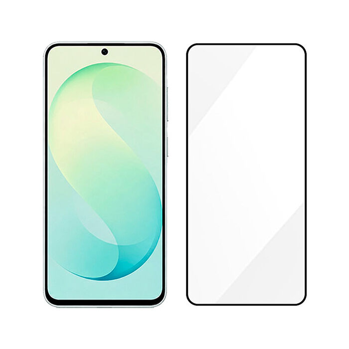 阿柴好物 Samsung Galaxy S26 FE 滿版全膠玻璃貼-紳士黑