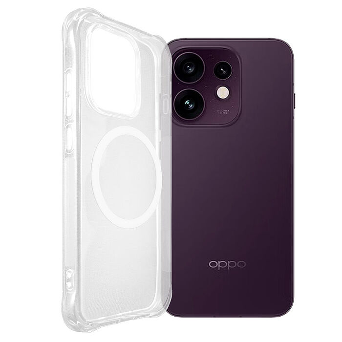 Metal-Slim OPPO Reno 16 5G 磁圈防摔手機殼
