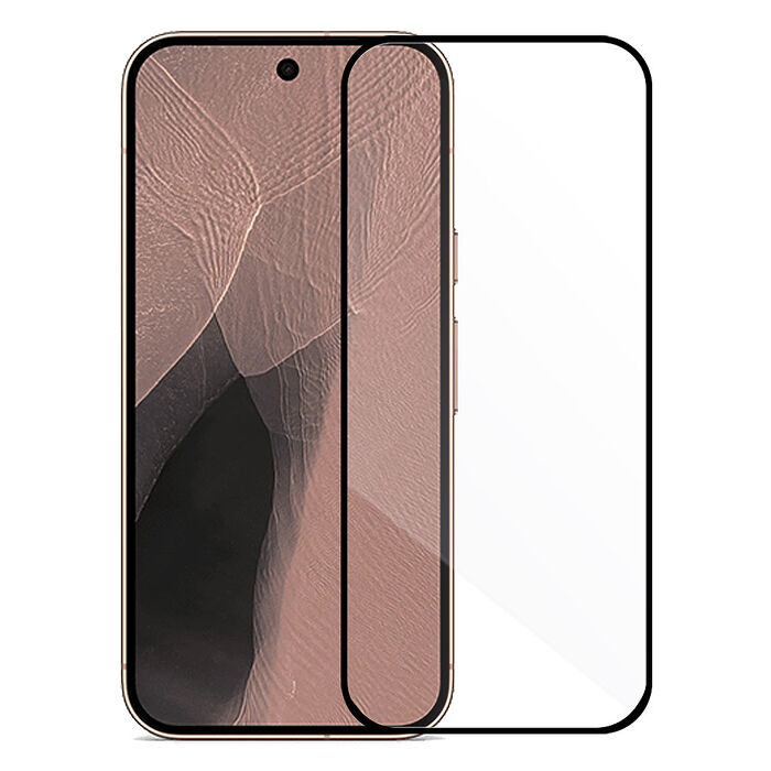 Metal-Slim Google Pixel 11/11 Pro/11 Pro XL 全膠滿版9H鋼化玻璃貼(支援指紋辨識解鎖)-晶鑽黑