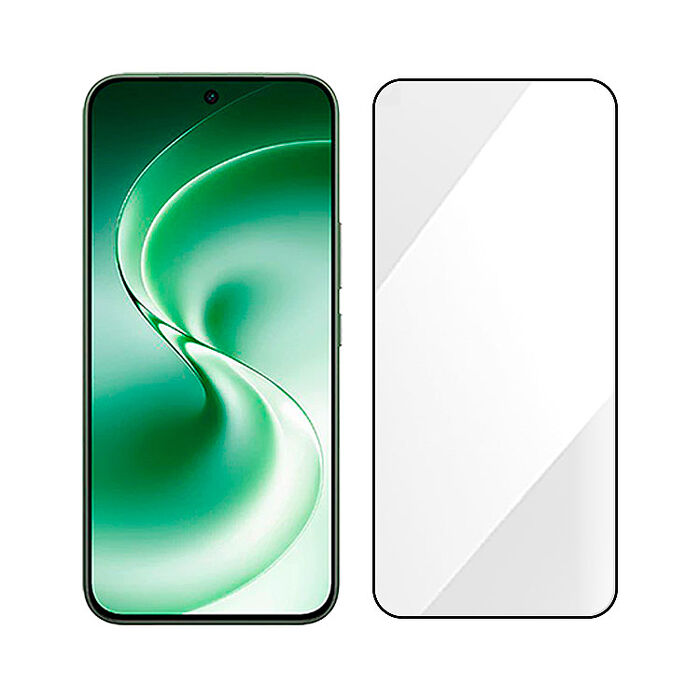 阿柴好物 Vivo V80 Lite 5G 滿版全膠玻璃貼-紳士黑