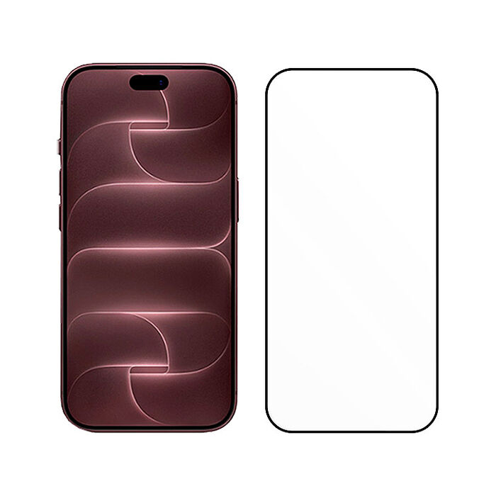阿柴好物 Apple iPhone 18 Pro 3D全膠滿版玻璃貼-晶鑽黑