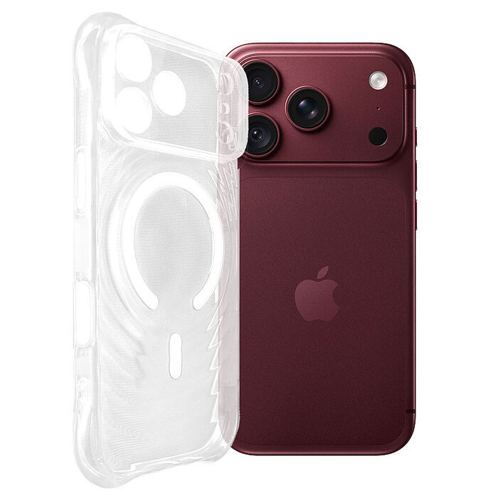 Metal-Slim Apple iPhone 18 Pro 精密挖孔 水波紋磁圈防摔手機殼
