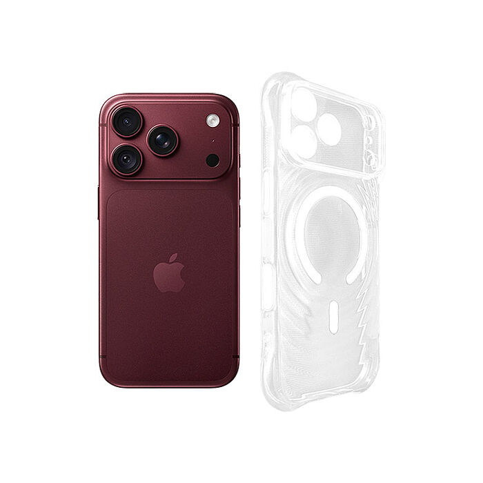 阿柴好物 Apple iPhone 18 Pro 水波紋磁圈防摔氣墊殼(精密挖孔版)