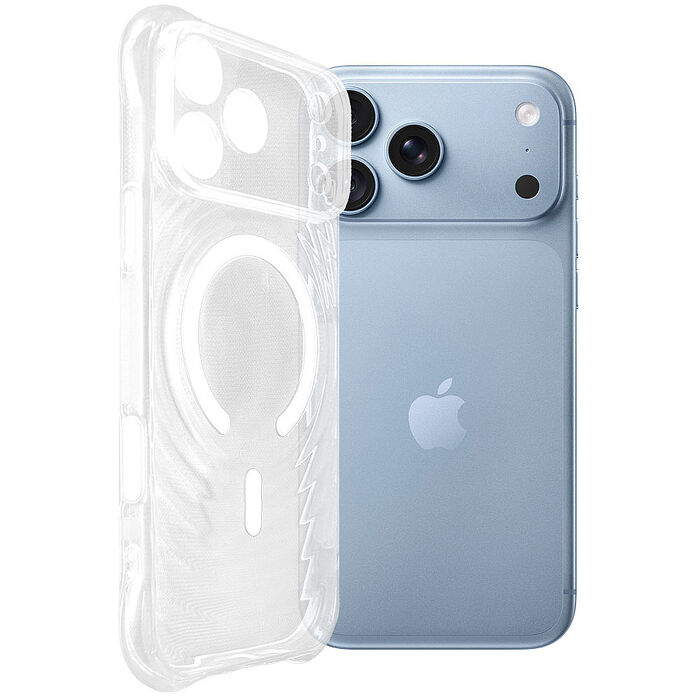 Metal-Slim Apple iPhone 18 Pro Max 精密挖孔 水波紋磁圈防摔手機殼