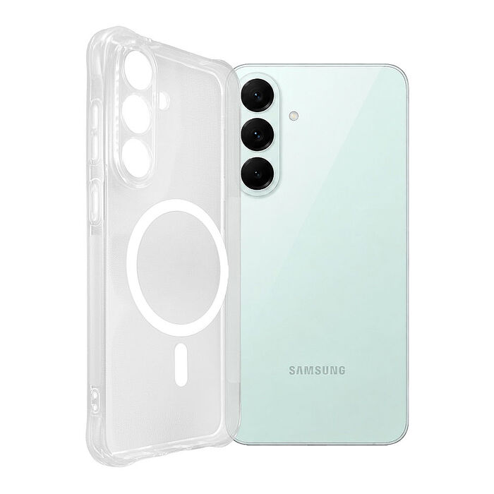 Metal-Slim Samsung Galaxy S26 FE 精密挖孔 磁圈防摔手機殼
