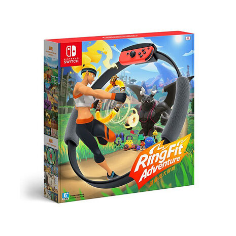 任天堂NS Switch 健身環大冒險(RingFit Advanture)同捆組-台灣公司貨