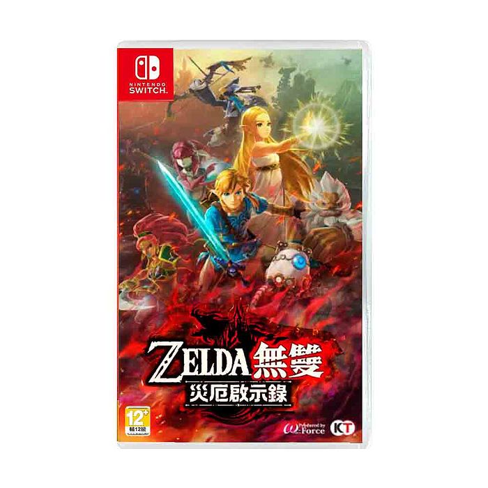 任天堂NS Switch ZELDA 薩爾達無雙 災厄啟示錄-中文版 ●贈隨機特典