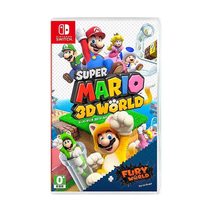 任天堂NS Switch 超級瑪利歐3D世界+狂怒世界-中文版 ●贈隨機特典