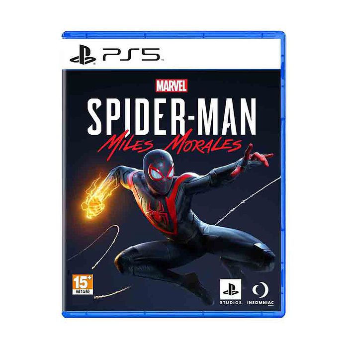 PS5 漫威蜘蛛人：邁爾斯摩拉斯(Marvels Spider-Man Miles Morales)-中文版