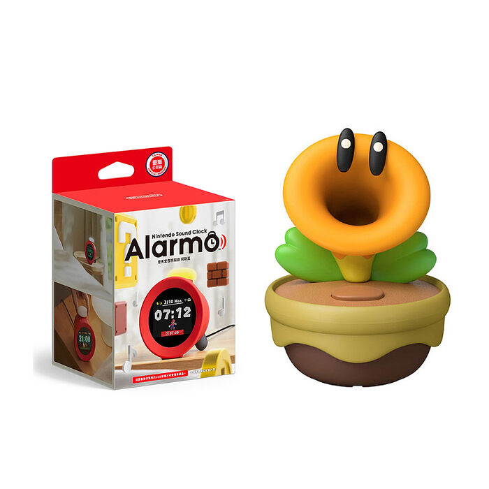 任天堂Nintendo NS 超級瑪利歐兄弟 驚奇 《 閒聊花花 》+ 智慧音響鬧鐘 Alarmo 阿勒莫 -台灣公司貨