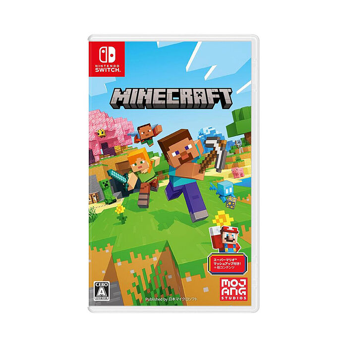 任天堂NS Switch 我的世界Minecraft -日文版 (更新支援中文)  當個創世神 麥塊