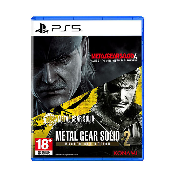 【預購8/27上市】PS5 潛龍諜影 Master Collection Vol.2 -英日文版