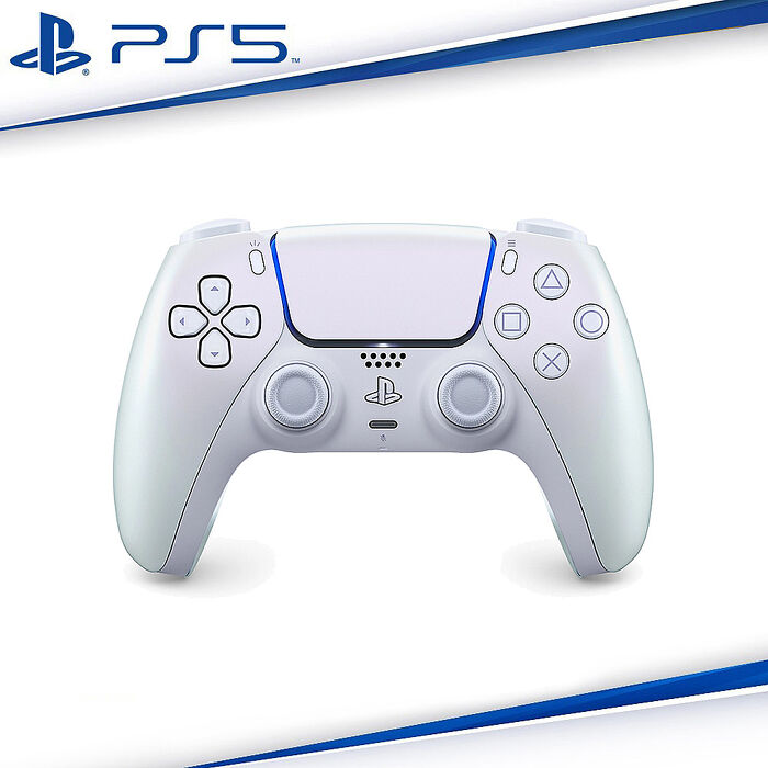 PS5原廠 DualSense 無線控制器-閃耀珍珠白 CFI-ZCT1G12