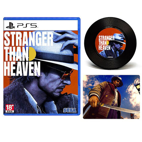 【預購2027/1/15上市】PS5 天國異路 異於天堂 STRANGER THAN HEAVEN-中文版●贈首批DLC+黑膠造型磁鐵