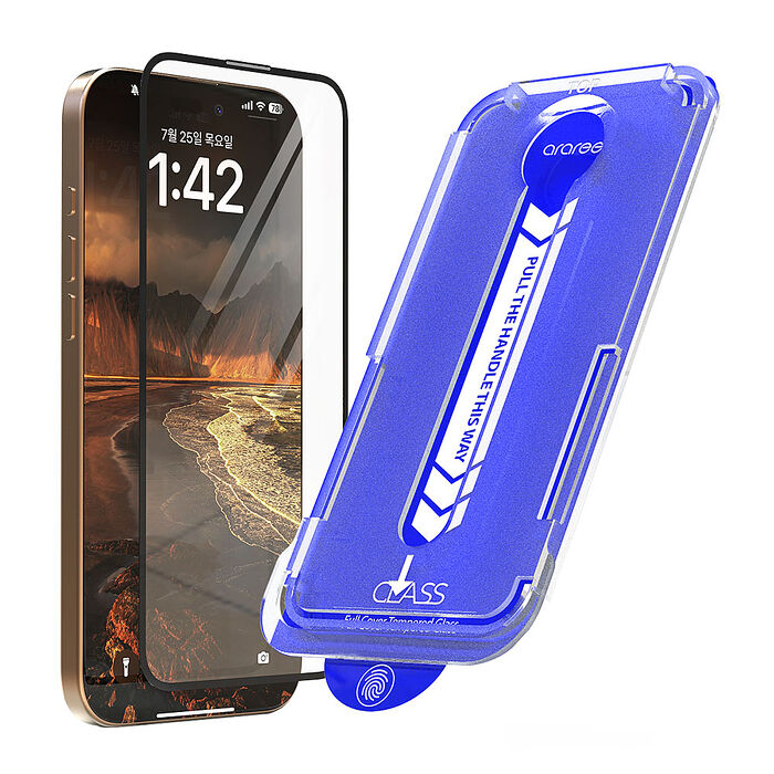 Araree Apple iPhone 16 系列 零失敗強化玻璃保護貼
