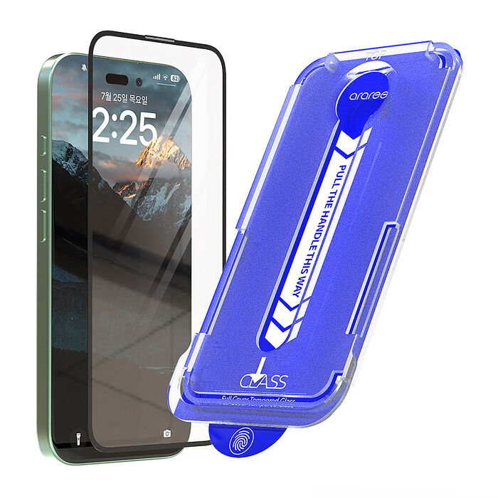 Araree Apple iPhone 16 系列 零失敗強化玻璃保護貼