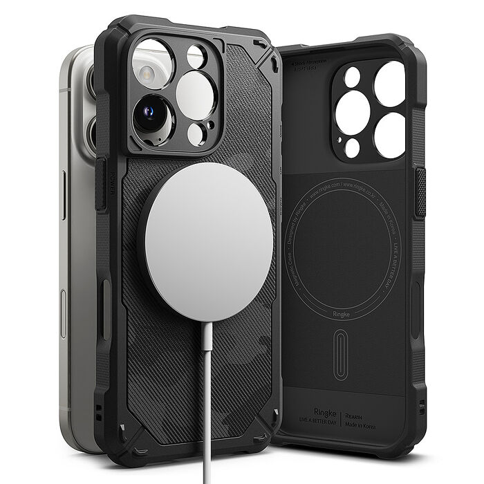 Rearth Apple iPhone 16 Pro (Ringke RGM) 磁吸式保護殼