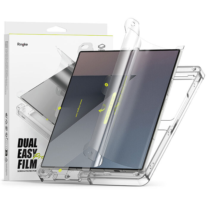 Rearth Ringke 三星 Galaxy Z Fold 7 滿版抗衝擊螢幕保護貼(兩片裝)