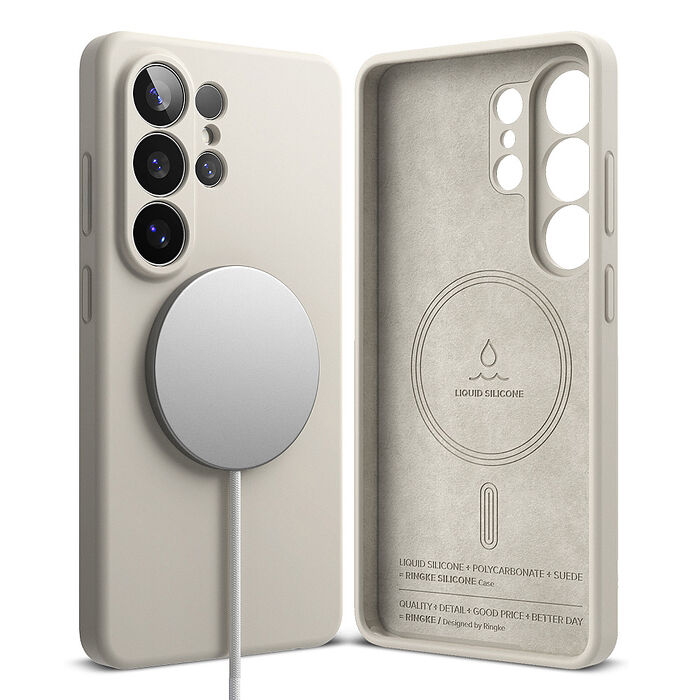 Rearth 三星 Galaxy S26 Ultra (Ringke Magnetic) 磁吸矽膠手機保護殼