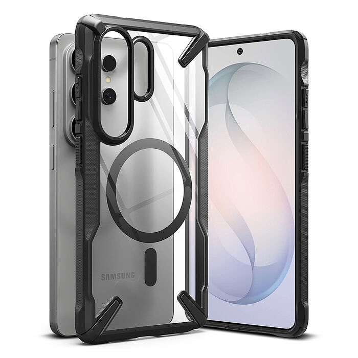 Rearth 三星 Galaxy S26 系列 (Ringke FXM) 磁吸式保護殼(黑)