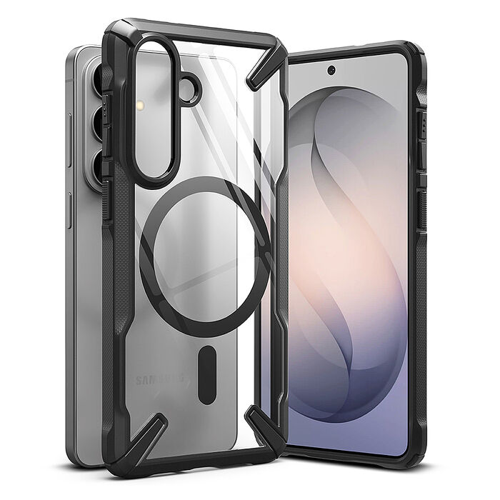 Rearth 三星 Galaxy S26 系列 (Ringke FXM) 磁吸式保護殼(黑)