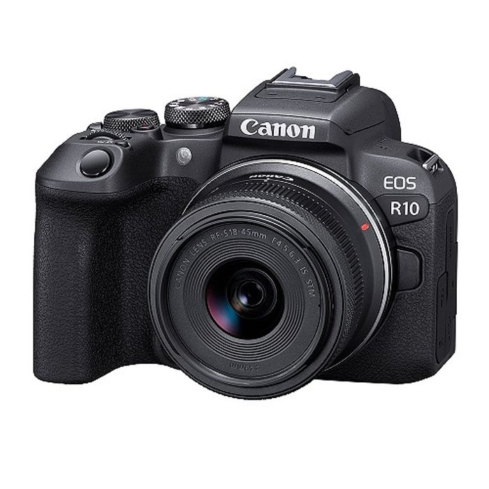 Canon EOS R10 + RF-S18-45mm f/4.5-6.3 IS STM(公司貨)-送64G卡