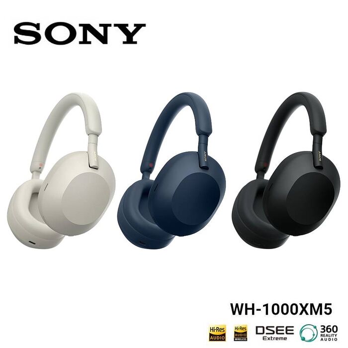 SONY WH-1000XM5無線藍牙降噪耳罩式耳機-耳機．穿戴．手機配件-myfone購物