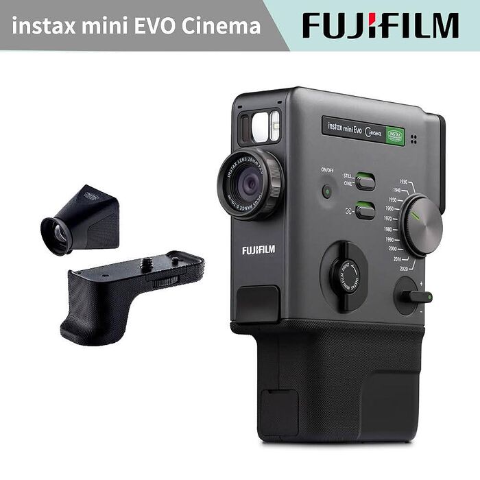 FUJIFILM instax mini Evo Cinema 三合一混合式相機 公司貨