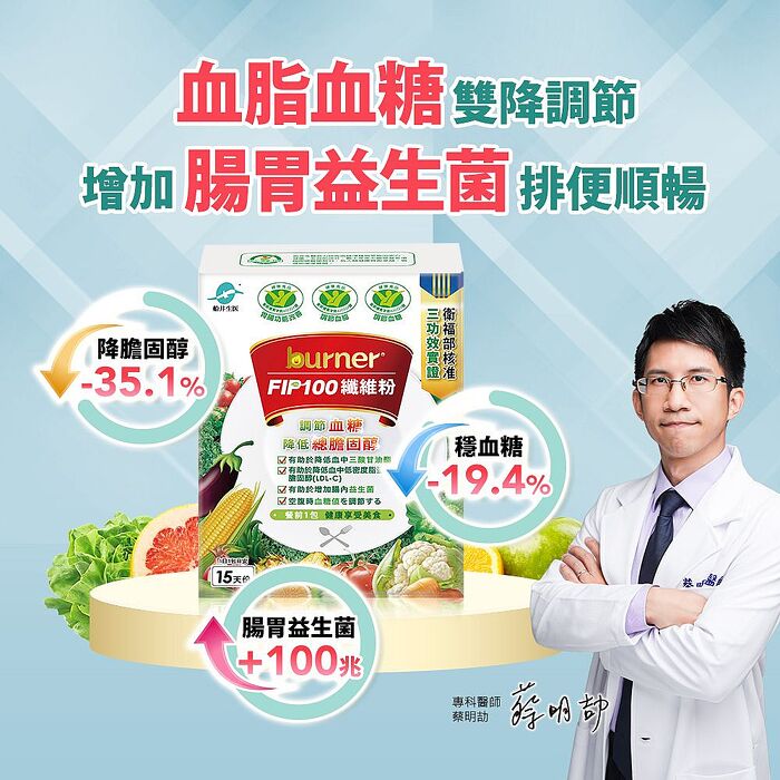 船井burner倍熱 FIP100纖維粉15包/盒X10 (三功效健康食品)