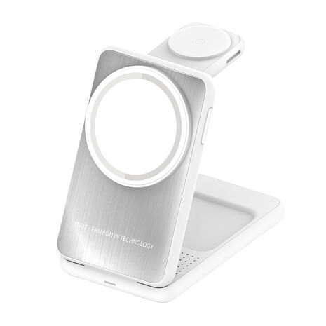 Samsung 三星原廠 ITFIT 三合一磁吸無線充電座 - 內附 60W USB-C 快充線 (ITPW32)