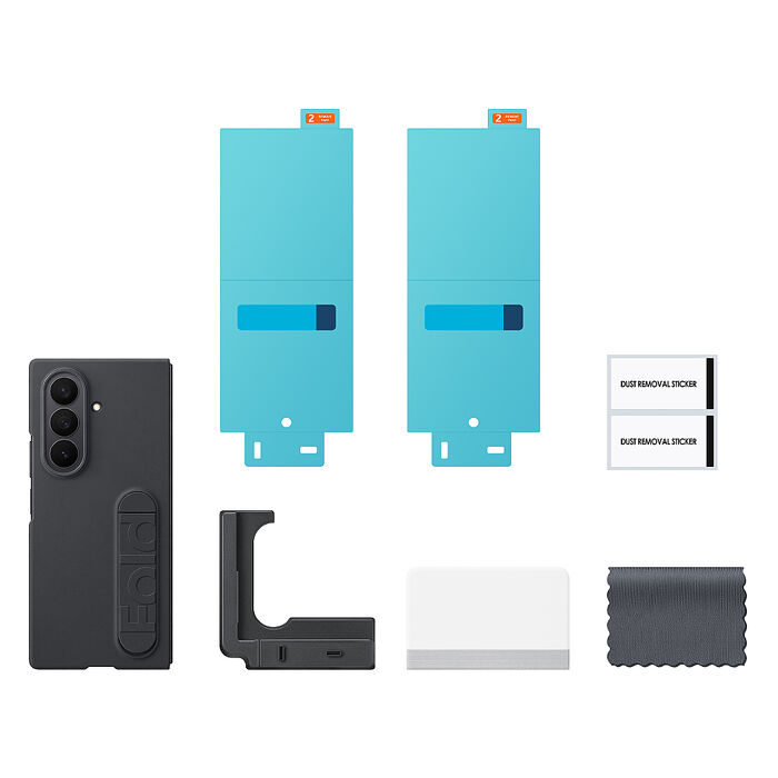 Samsung 三星 Galaxy Z Fold7 原廠矽膠薄型保護殼 - 附支架/保貼 (EF-MF966)