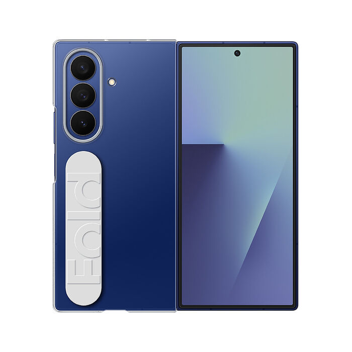 Samsung 三星 Galaxy Z Fold7 原廠透明保護殼 - 附指環帶/保貼 (EF-QF966)