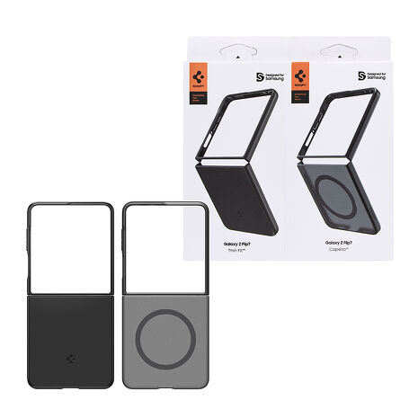 Samsung 三星原廠 Galaxy Z Flip7 Spigen磁吸保護殼(ThinFit超薄/Capella霧面)